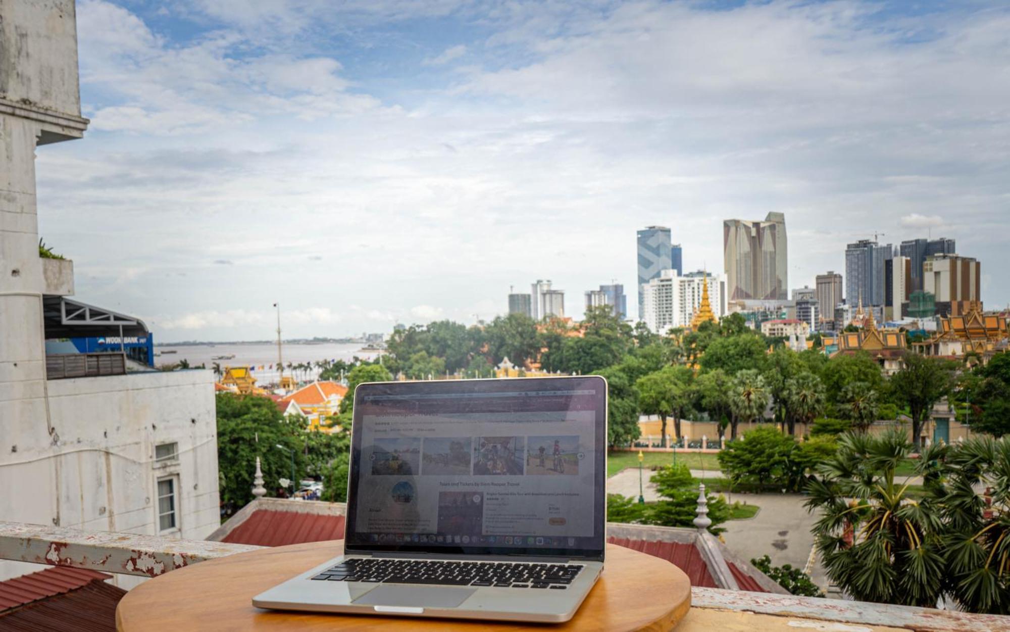 Nawin Palace Guesthouse Phnom Penh Dış mekan fotoğraf